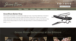 Desktop Screenshot of groomroombarbershop.com